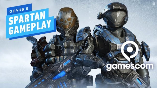 Gamescom2019:گیم پلی ای 5 دقیقه ای با شخصیت های Halo Spartan بازی Gears 5 منتشر شد