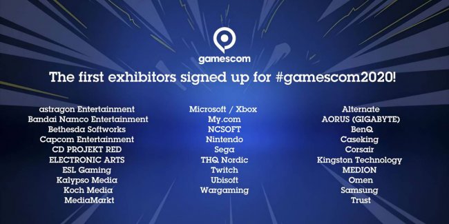 از لیست اولیه ناشران برای Gamescom 2020 رونمایی شد|آیا بار دیگر شاهد عدم حضور سونی خواهیم بود؟