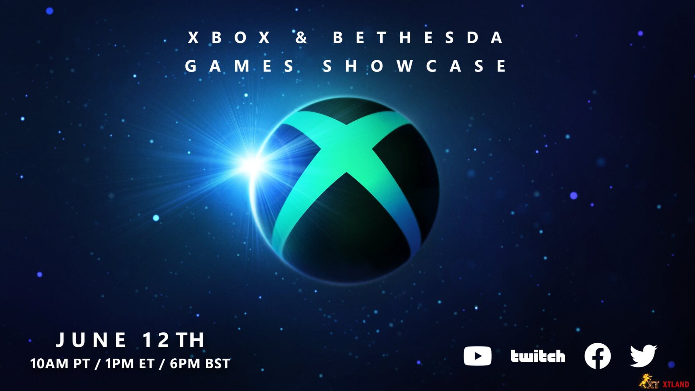 Xbox and Bethesda Games Showcase Announced for June 12th