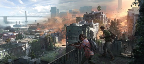استدیو ناتی داگ اولین تصویر هنری بخش چند نفره Last of Us را منتشر کرد!